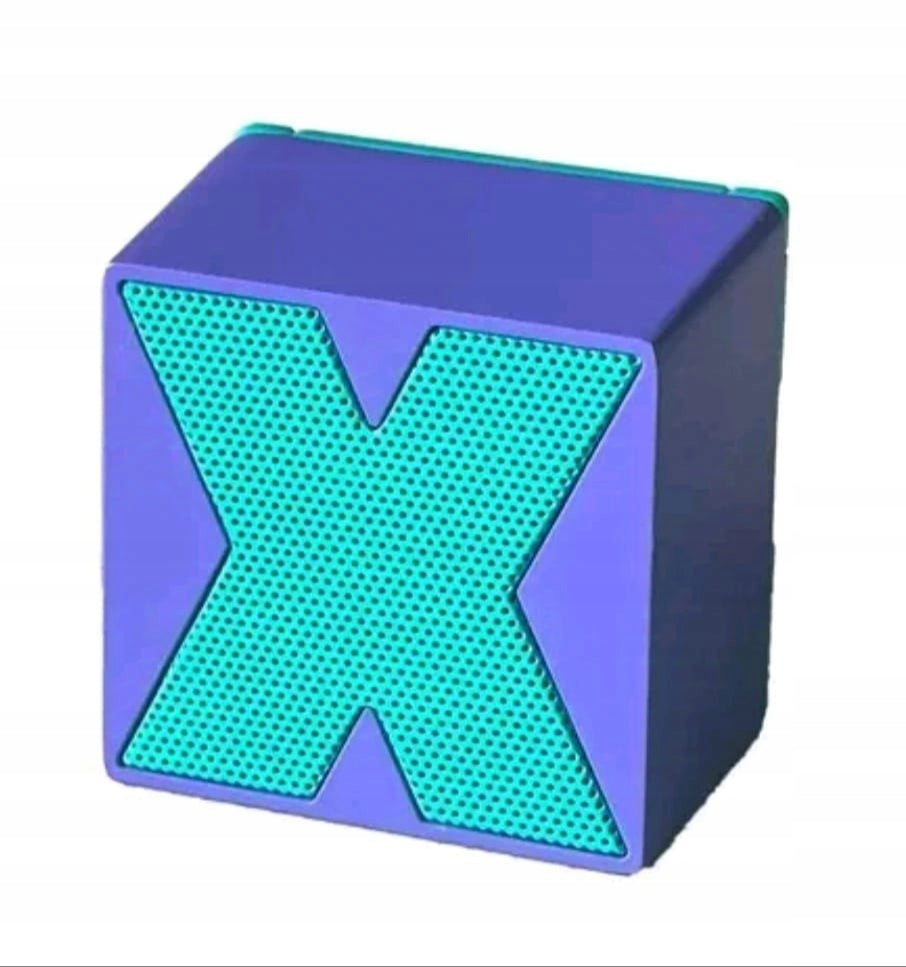Speaker Portable Smart Mini X1 Compact Travel Purple-Green