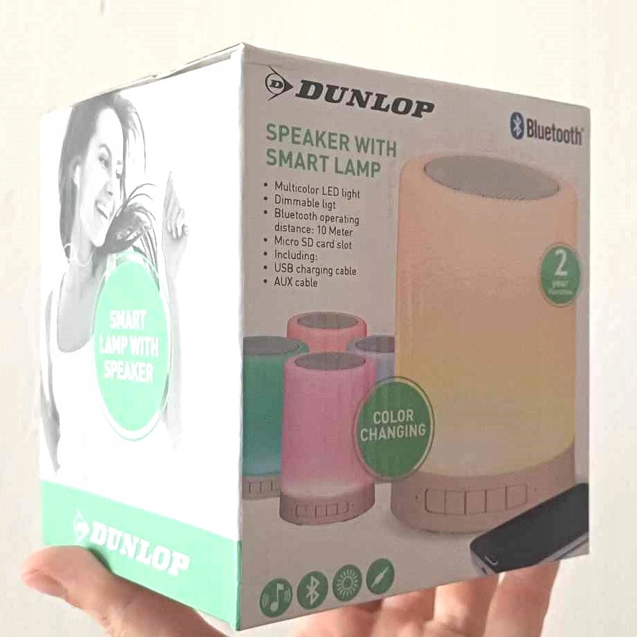 Speaker with multi-color led lamp Dunlop