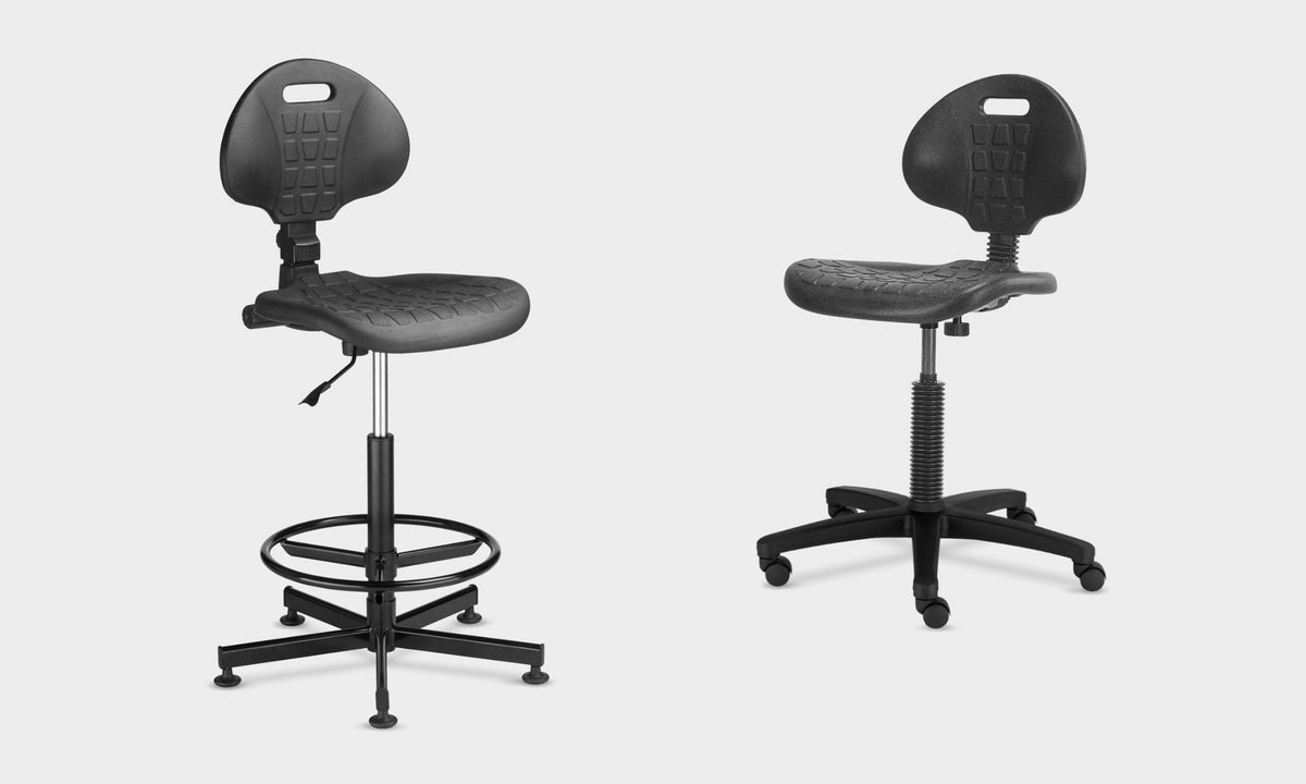 Specialty Cashier Chair with Footrest NARGO TS06 Black New Style Upholstery color none