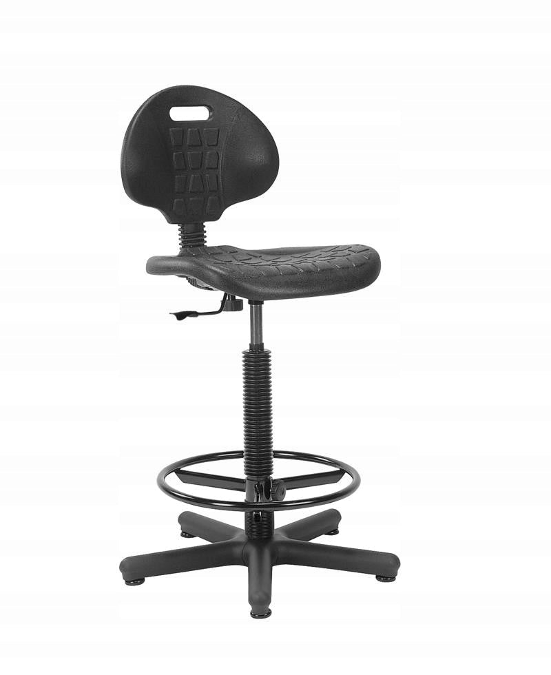 Specialty Cashier Chair with Footrest NARGO TS06 Black New Style