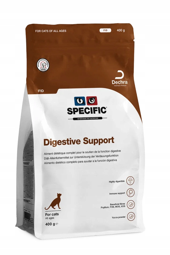 Specific FID Digestive Support 400g Dry Cat Food for Digestion Brand Dechra