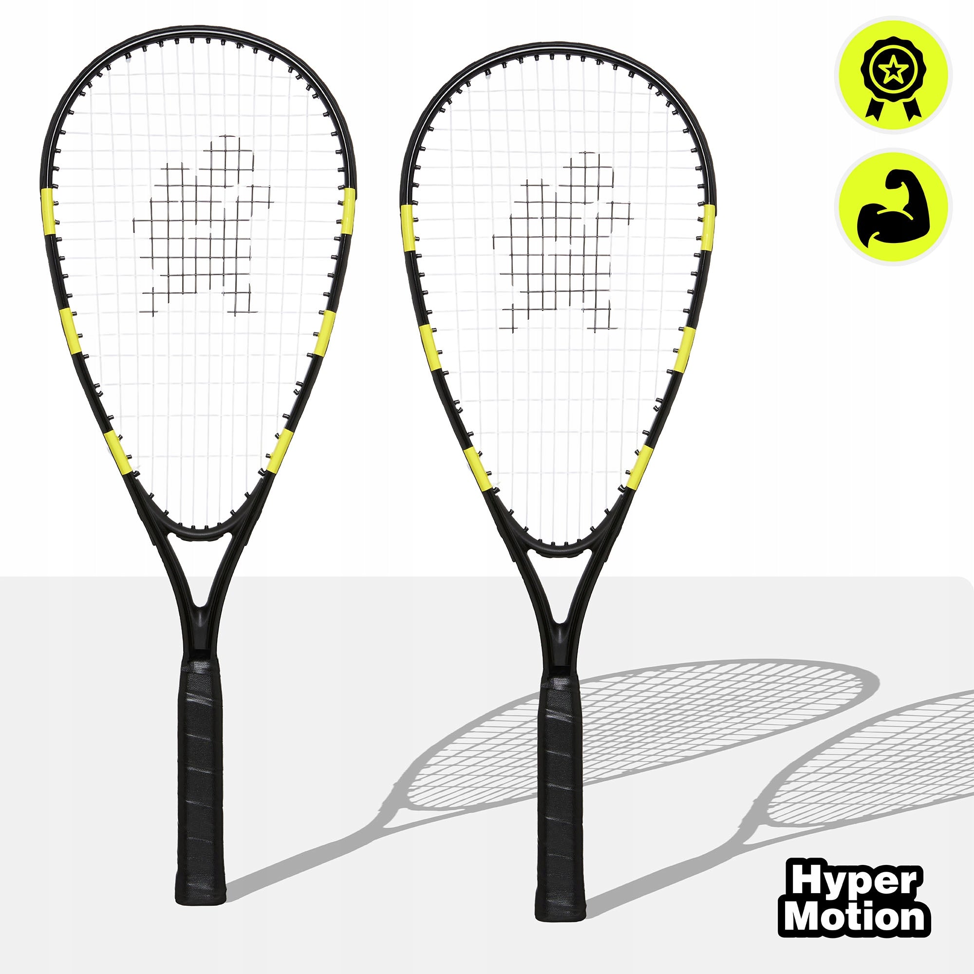 Speed Badminton Hypermotion – Set of 2 Rockets, 5 Darts, Ball, Bag Brand HyperMotion