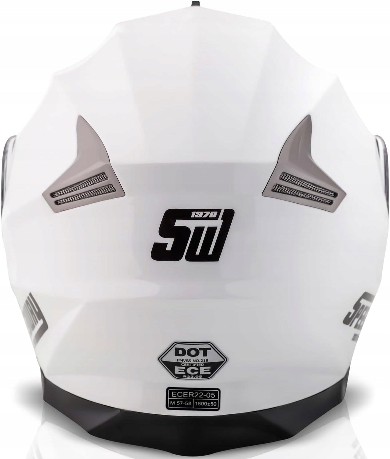Speedway 1970 - Full Face Modular Motorcycle Helmet Size L