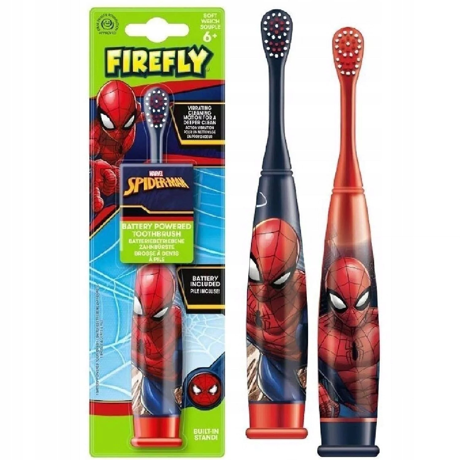 Spider Man Electric Sonic Toothbrush for Children
