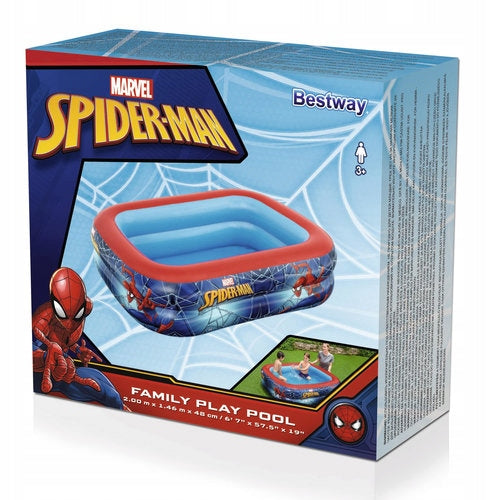 Spider-Man Pool 200x146x48 cm Bestway 98011 Height 48 cm
