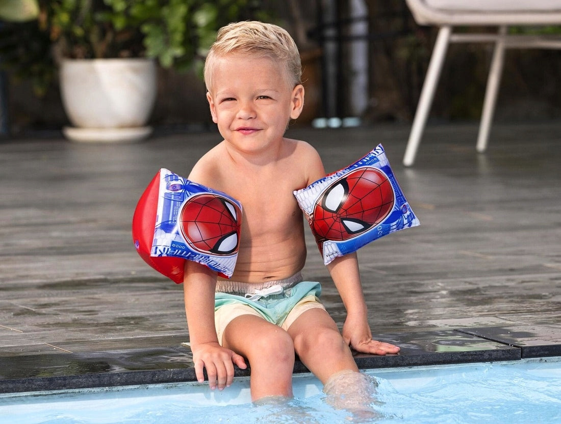 Spider-Man Swimming Sleeves Bestway 23x15 cm Inflatable Children 98001 Packaging status original