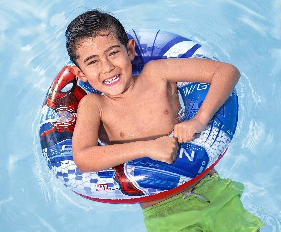 Spider-Man swimming wheel 56 cm Bestway inflatable for children 98003 Model Spider-Man