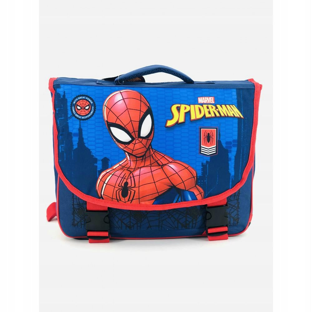 Spiderman Navy Blue School Satchel