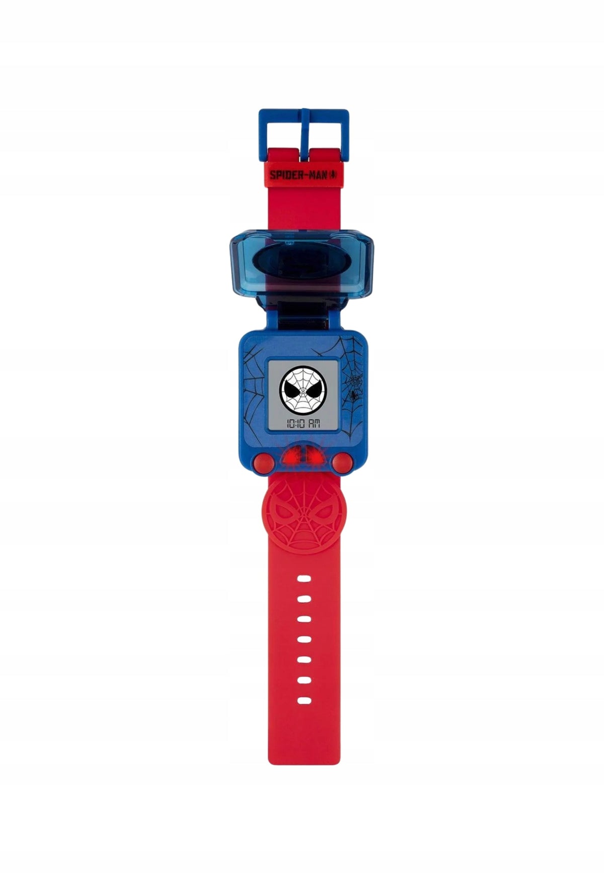 Spiderman educational watch, red-blue, metal/plastic, universal Packaging status original