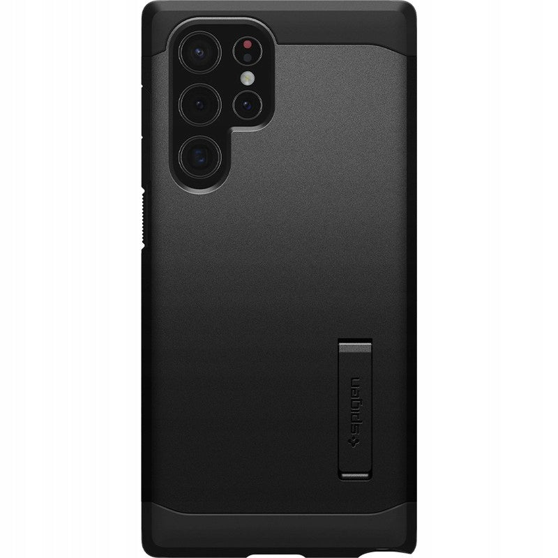 Spigen case for Galaxy S22 Ultra, durable case, slim back with stand Manufacturer code ACS03923