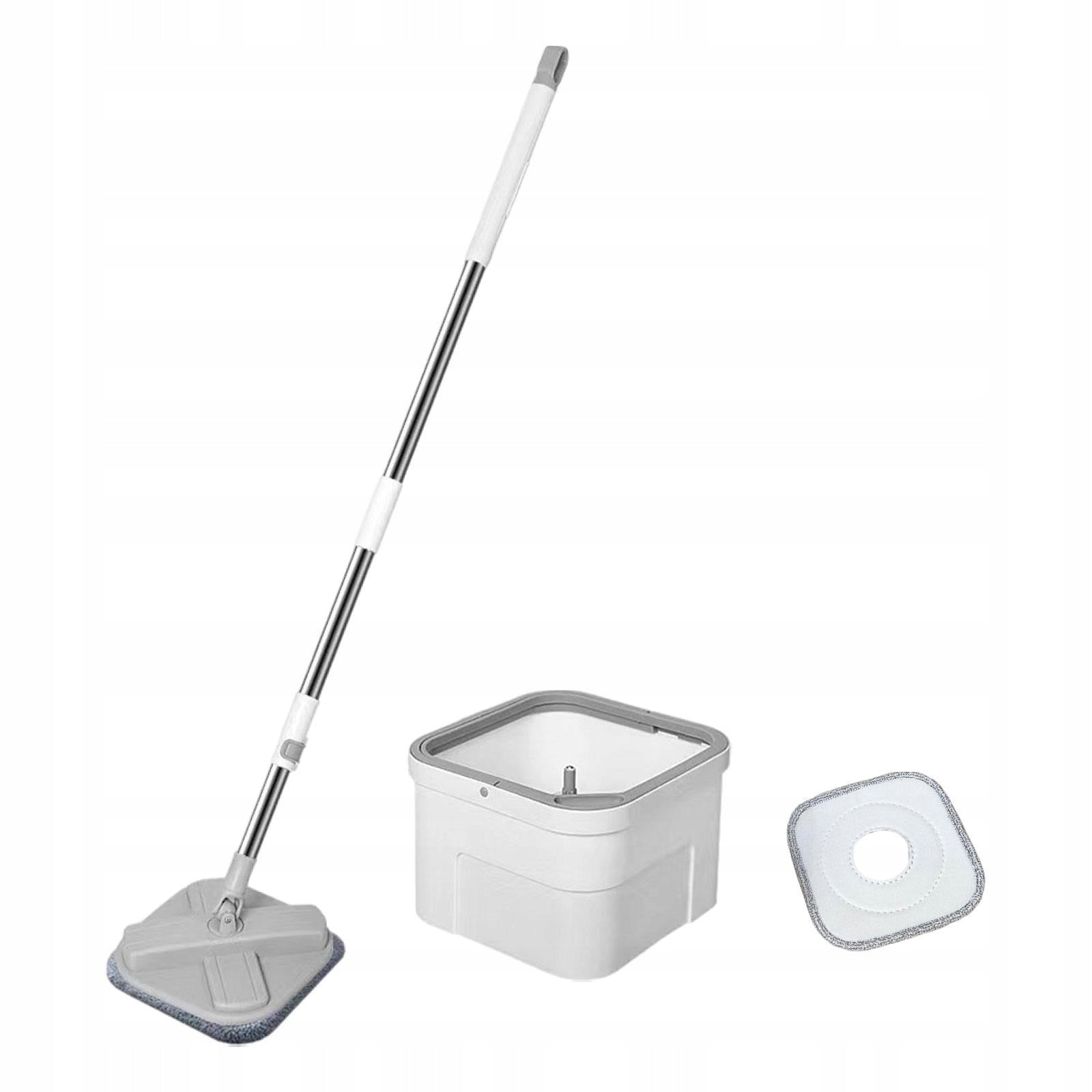 Spin Mop Set with Bucket Floor Cleaning Tools Self Separation Dirty for Brand no brand