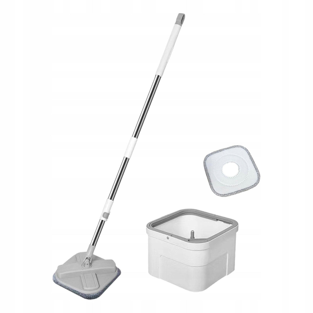 Spin Mop Set with Bucket Floor Cleaning Tools Self Separation Dirty for