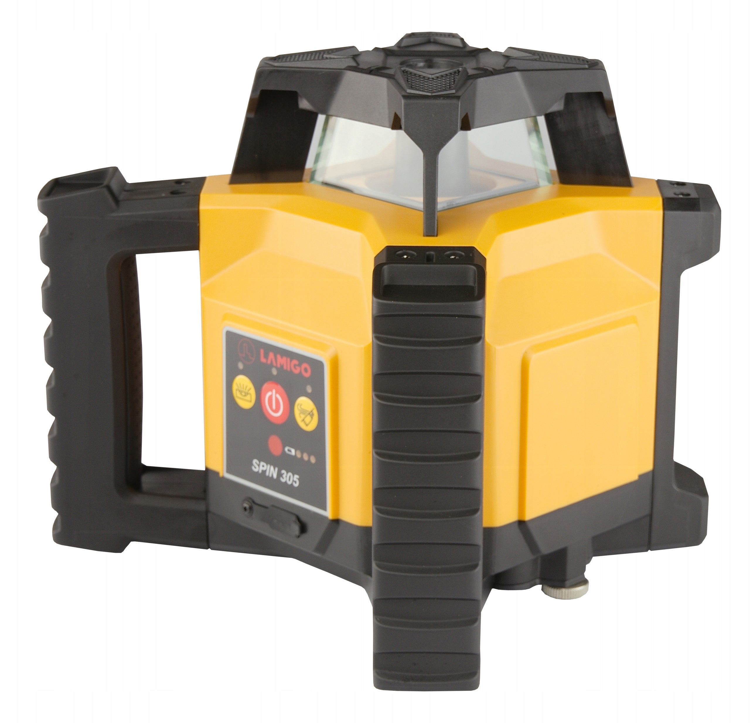 Spin Rotary Laser 305 Rotary 500m Red Receiver RC300 LAMIGO Manufacturer code SPIN305, odbiornik,łata, statyw