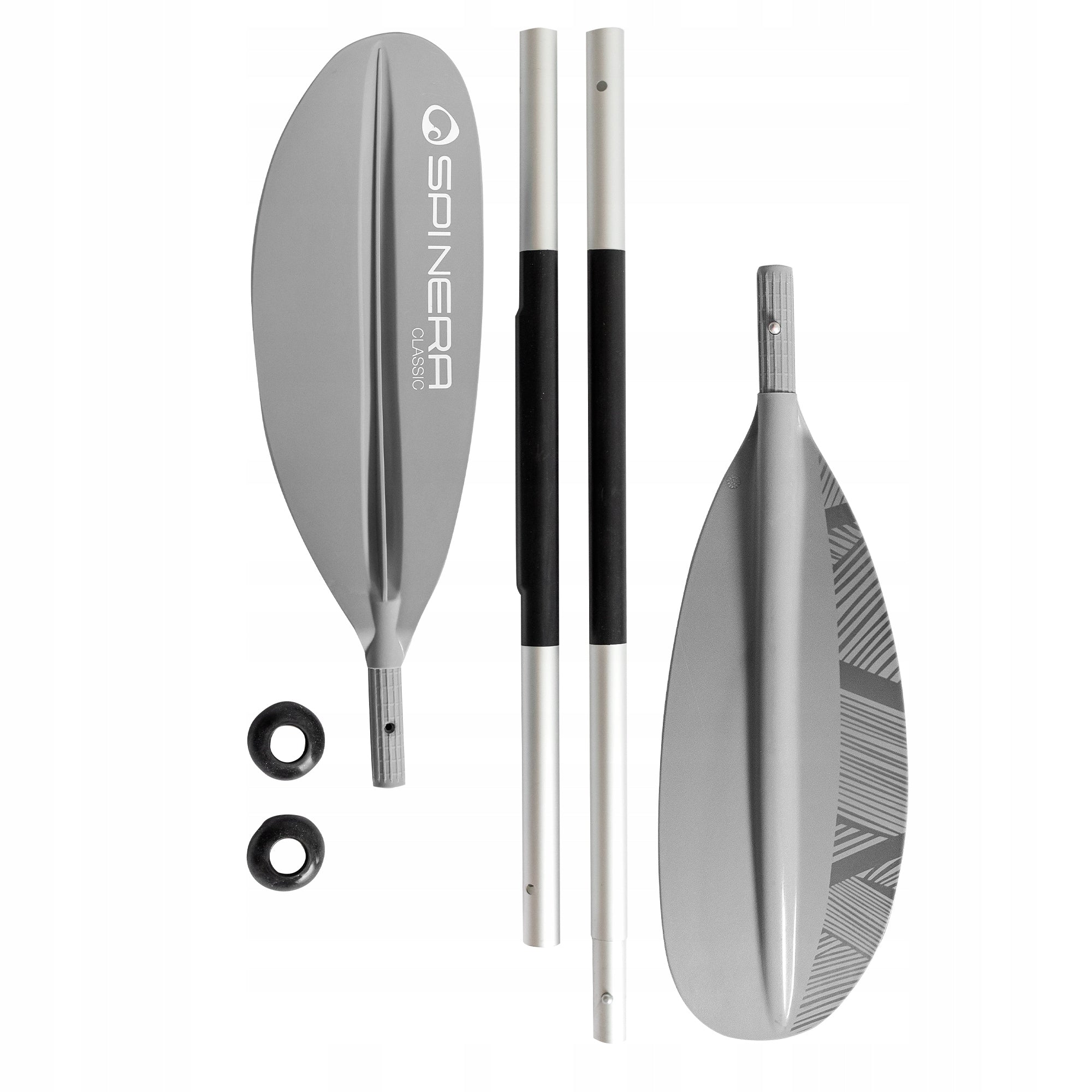 Spinera Kayak paddle Classic grey 4 elements up to 230cm Grey