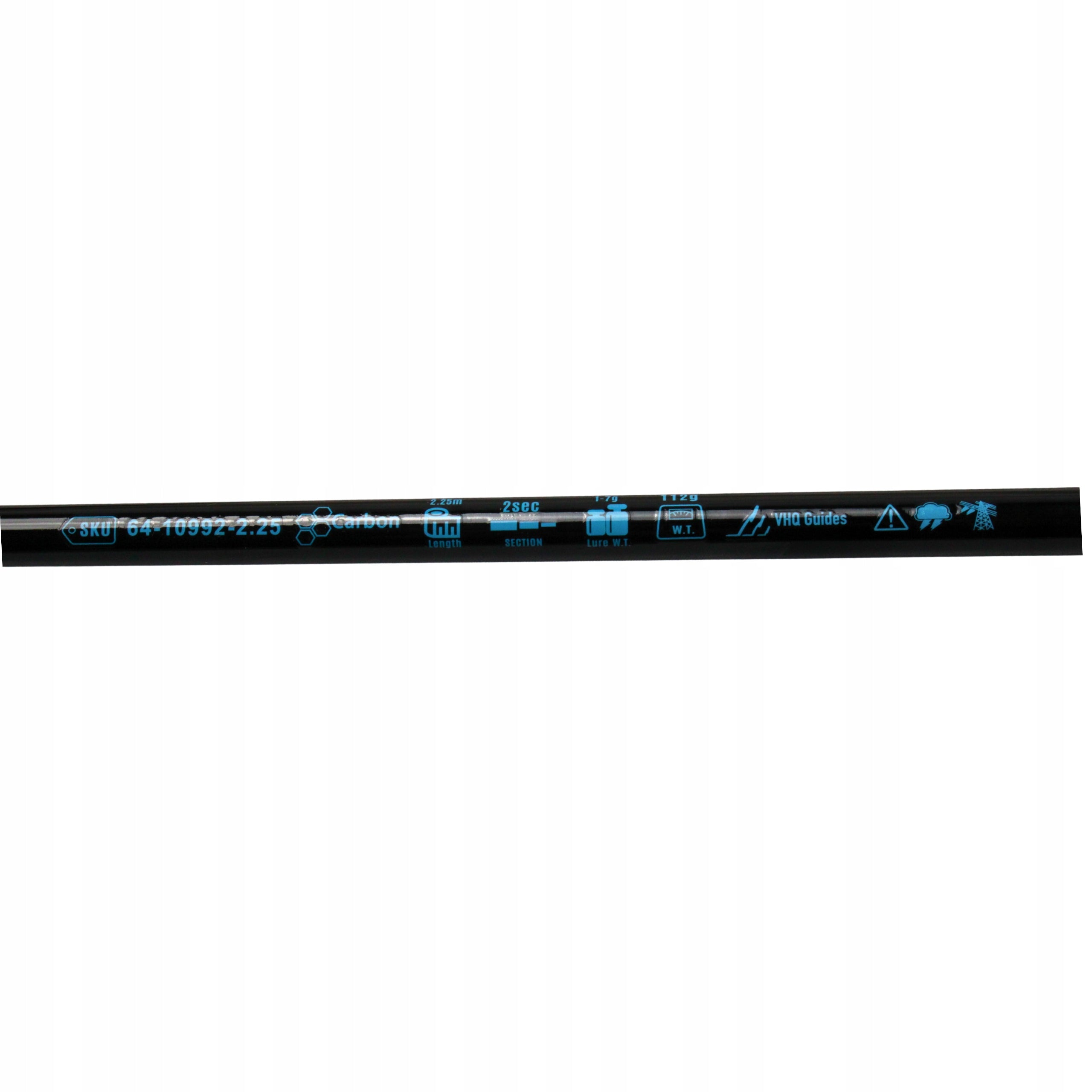 Spinning rod 1-7g 225cm perfect for chub perch parabolic trout Casting weight 1–7 g