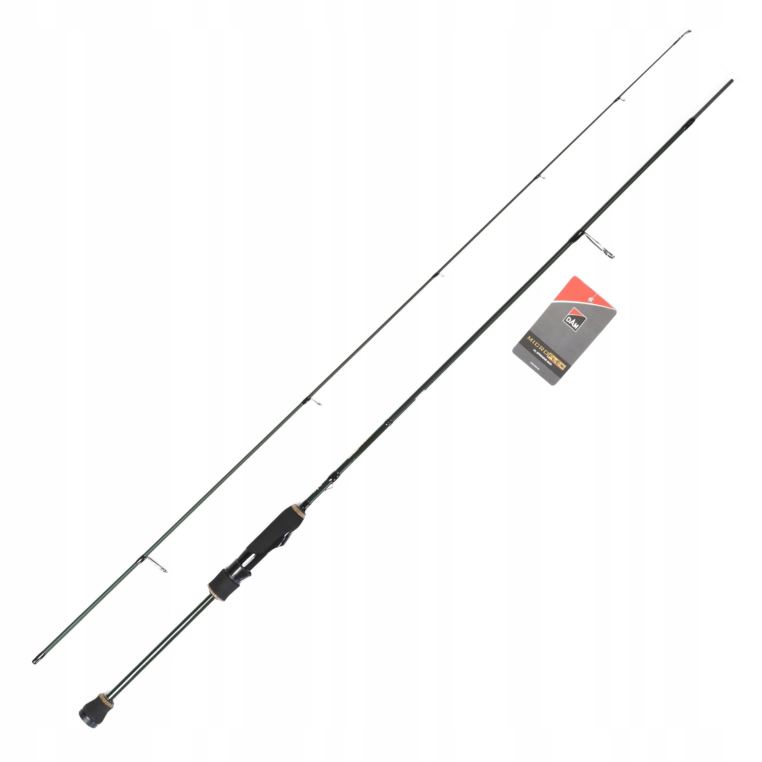 Spinning rod DAM Microflex 2 2.10m 2-10g for trout perch chub Packaging status original