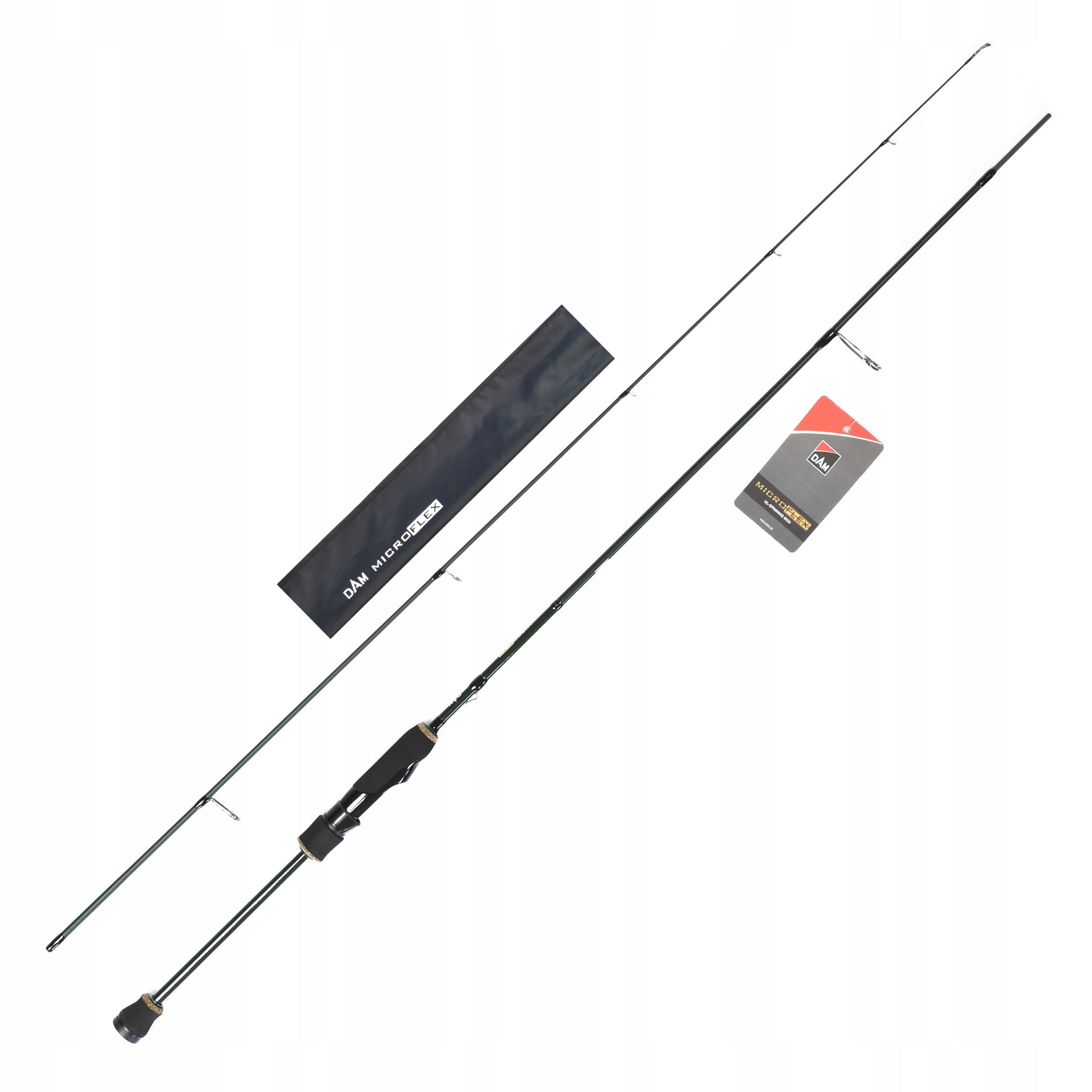 Spinning rod DAM Microflex 2 2.10m 2-10g for trout perch chub