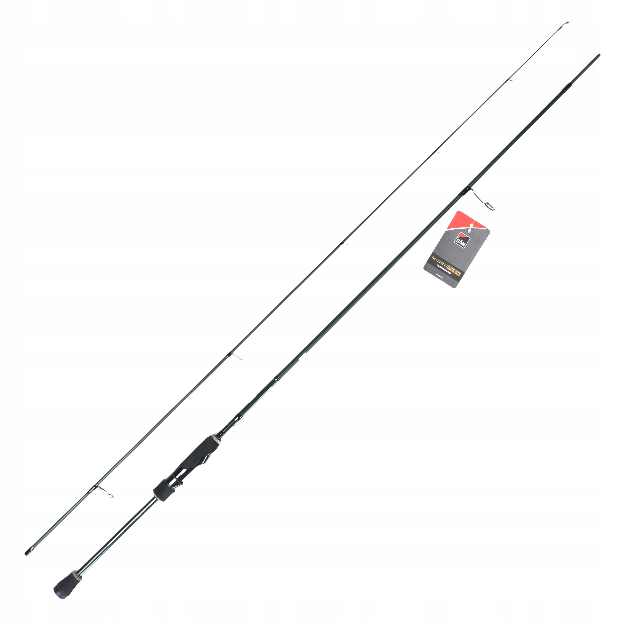 Spinning rod DAM Microflex 2 2.51m 3-15g for trout perch chub Packaging status original