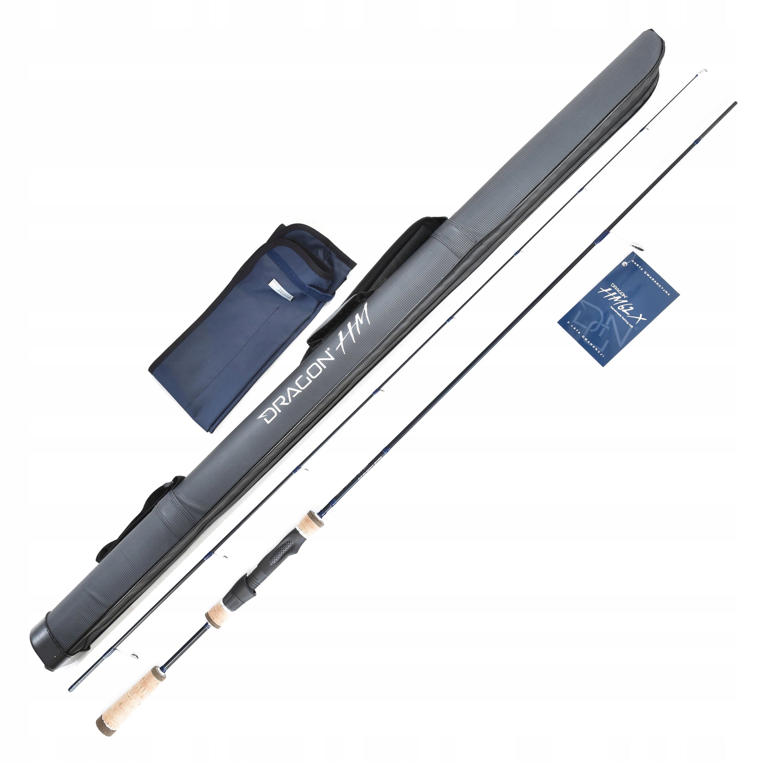 Spinning rod HM62X Dragon 2.13m 2-10g action fast on perch, trout