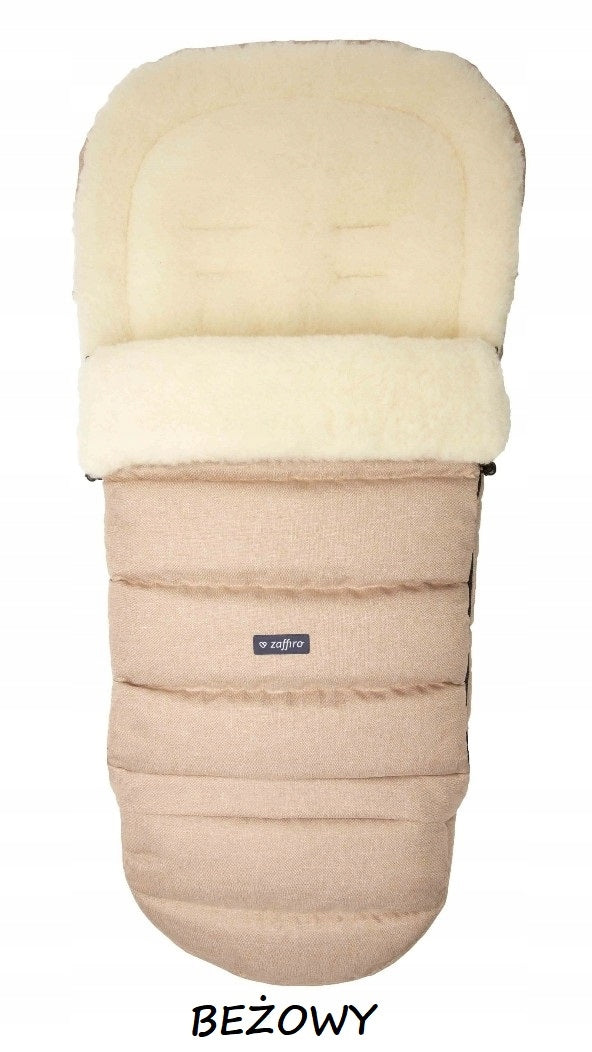 Schlafsack für Babys, Schafwolle BEIGE 