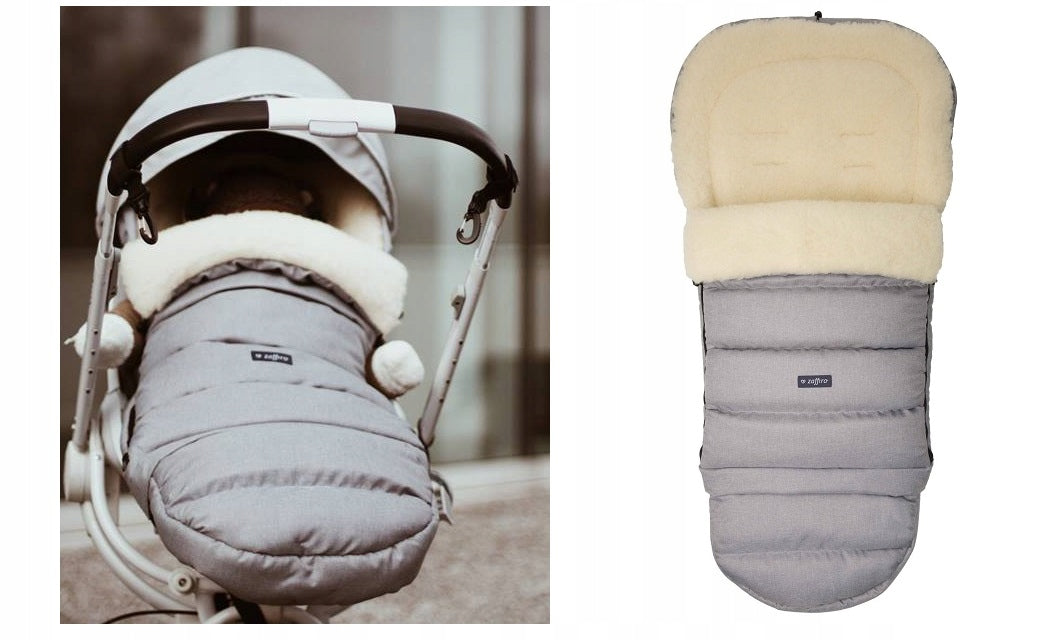 Schlafsack für Babys, Schafwolle BEIGE 