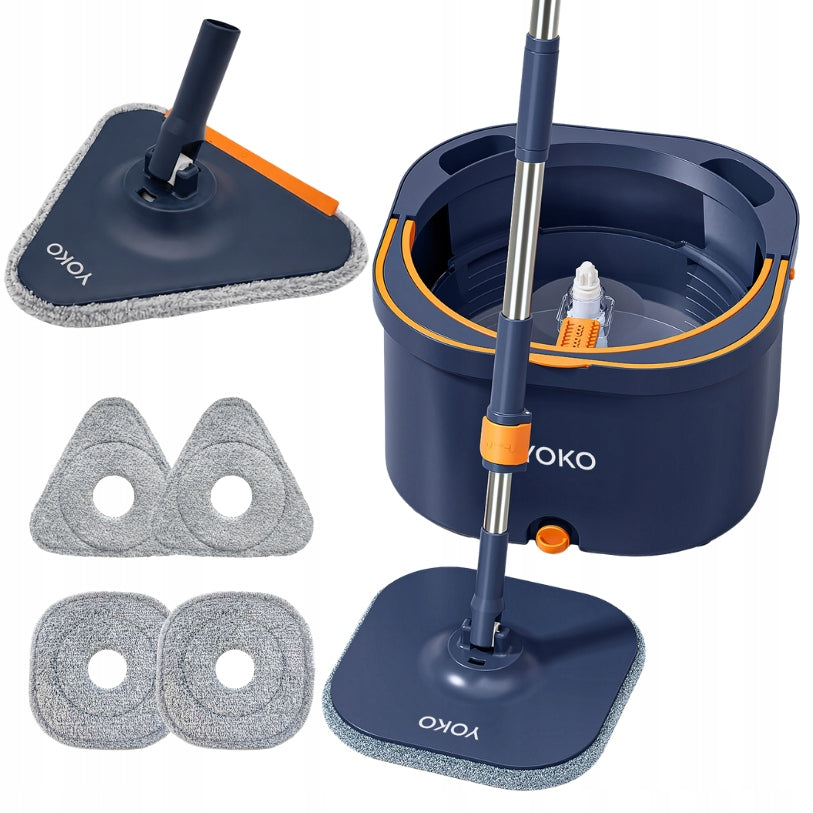 SplitUltra Two Chamber Rotary Mop Set Separation + Triangular Tip