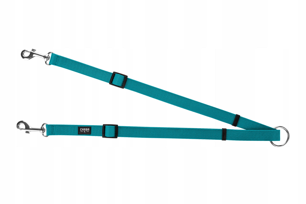 Splitter Lanyard Double for 2 Dogs Coupler Lanyard for 2 Dogs 51CM/2CM