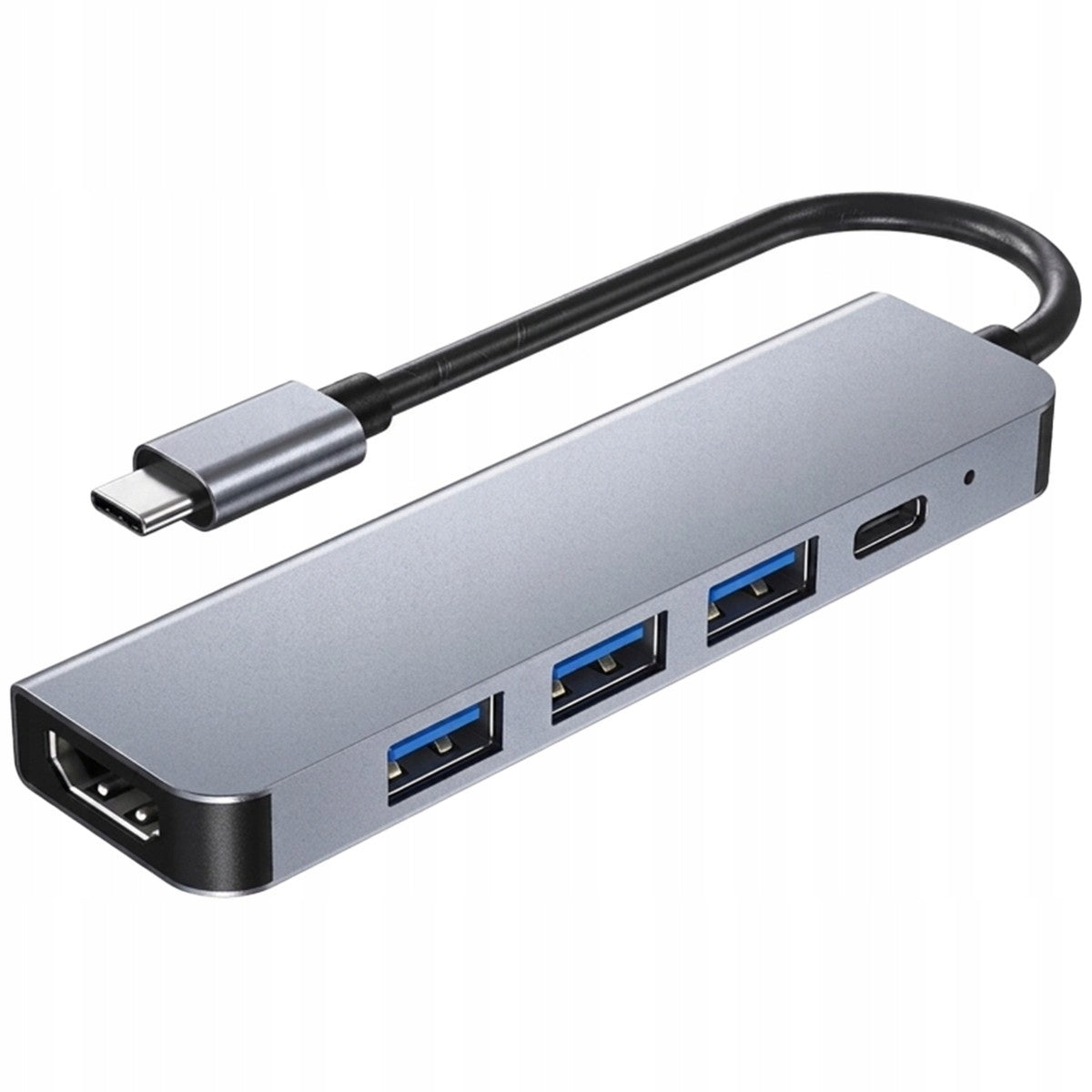 Splitter USB-C to HDMI HUB Adapter 3x USB 3.0 USB-C
