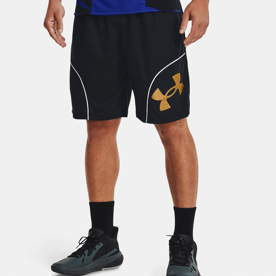 Sportshorts für Herren Under Armour, schwarz 