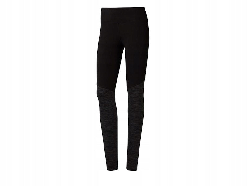 Sportleggings für Damen Reebok Te Marble Cb D95531, schwarz 