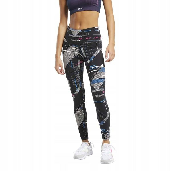 Sportleggings für Damen Reebok, grau 