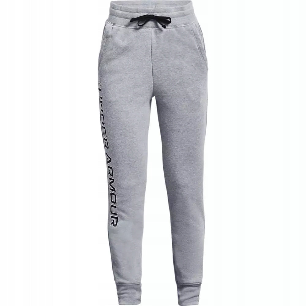 Sporthose für Jungen Under Armour Rival Fleece Joggers Jr 1356 487 036, grau 