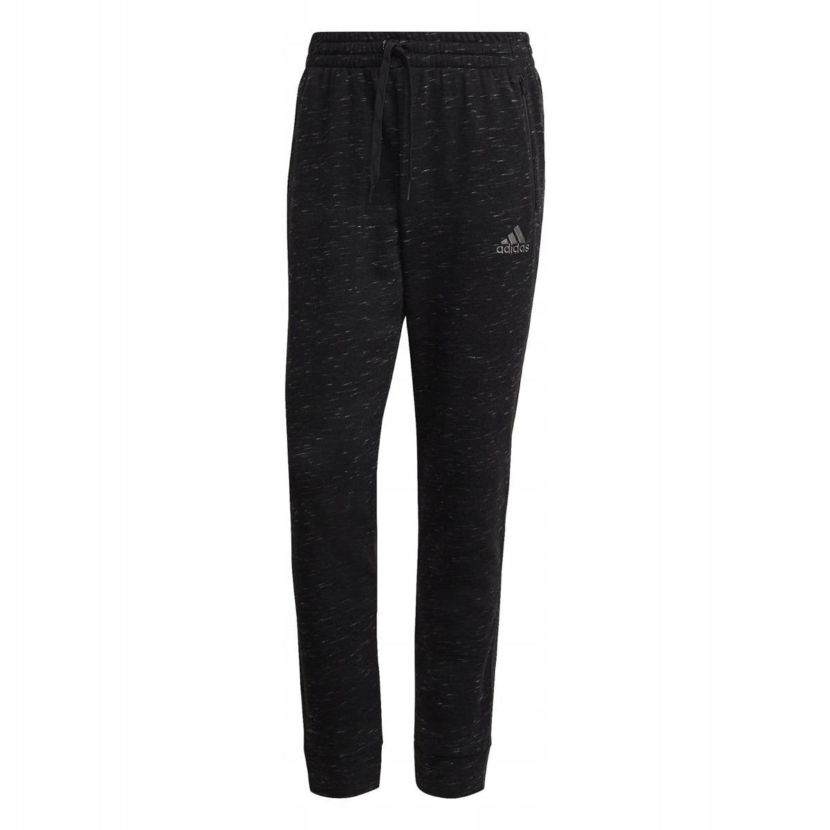 Sporthose für Herren Adidas Essentials Melange, schwarz 
