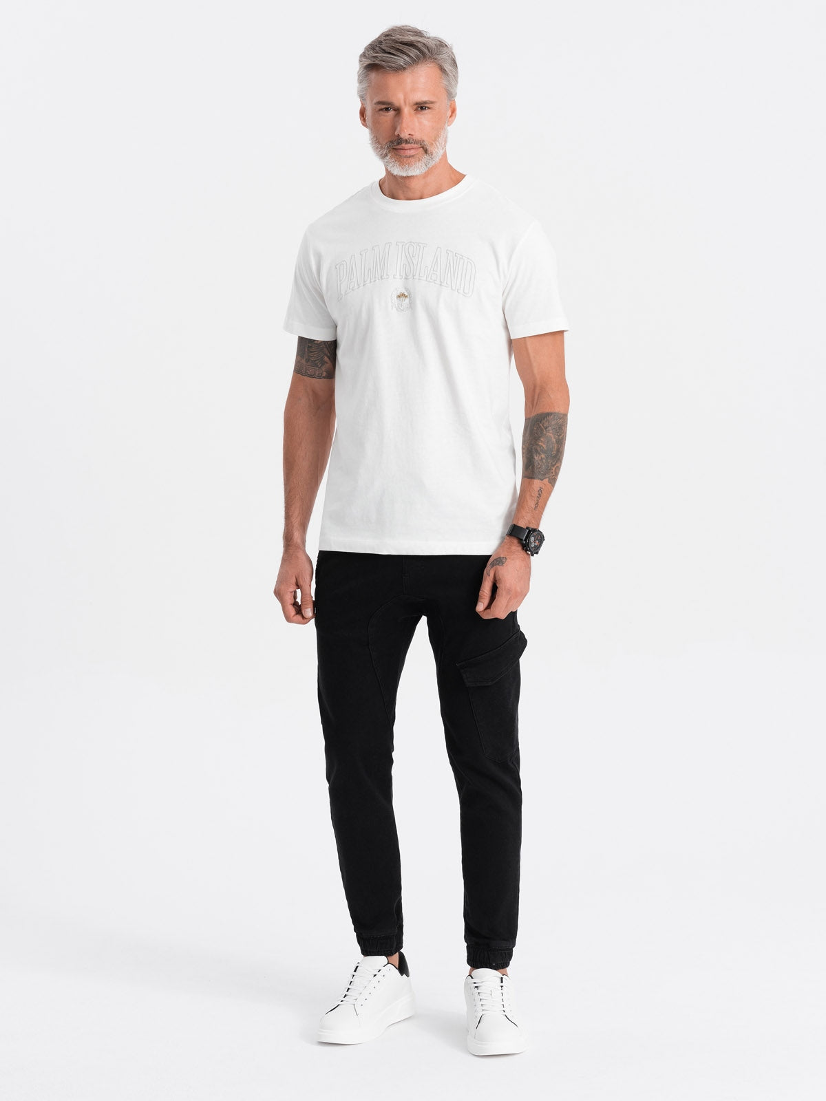 Hose für Herren Ombre Clothing 122274-7, schwarz 