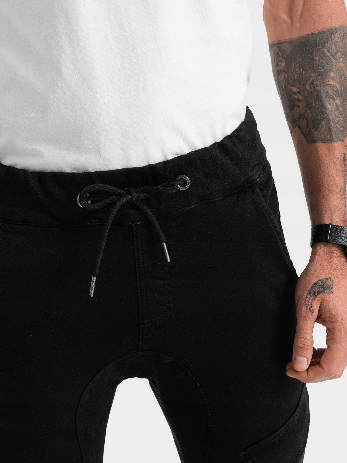 Hose für Herren Ombre Clothing 122274-7, schwarz 