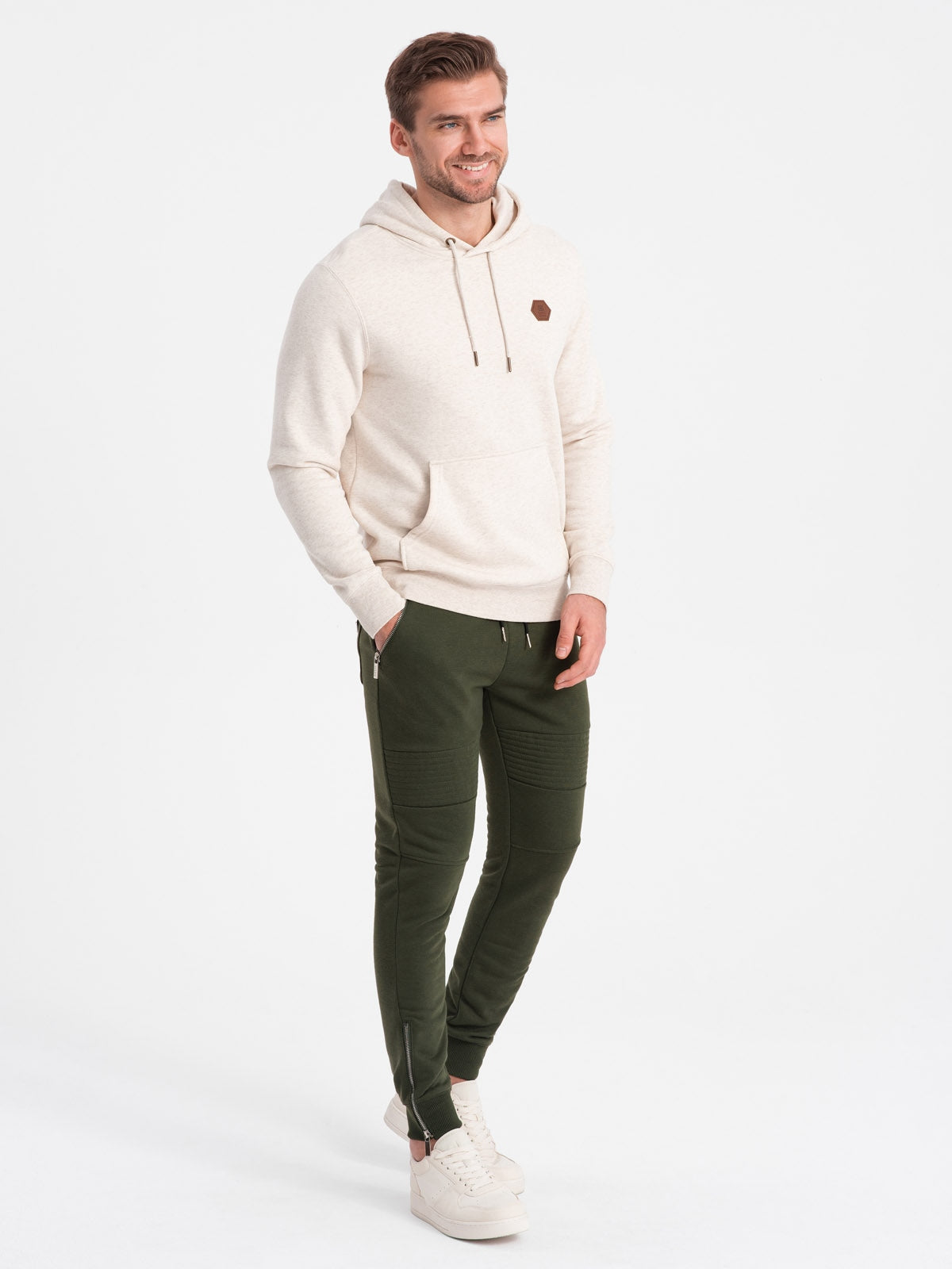Hose für Herren Ombre Clothing, grün 