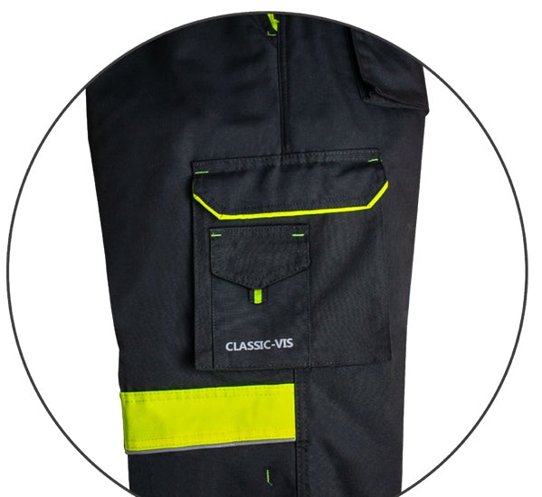 Halboverall Classic-vis 