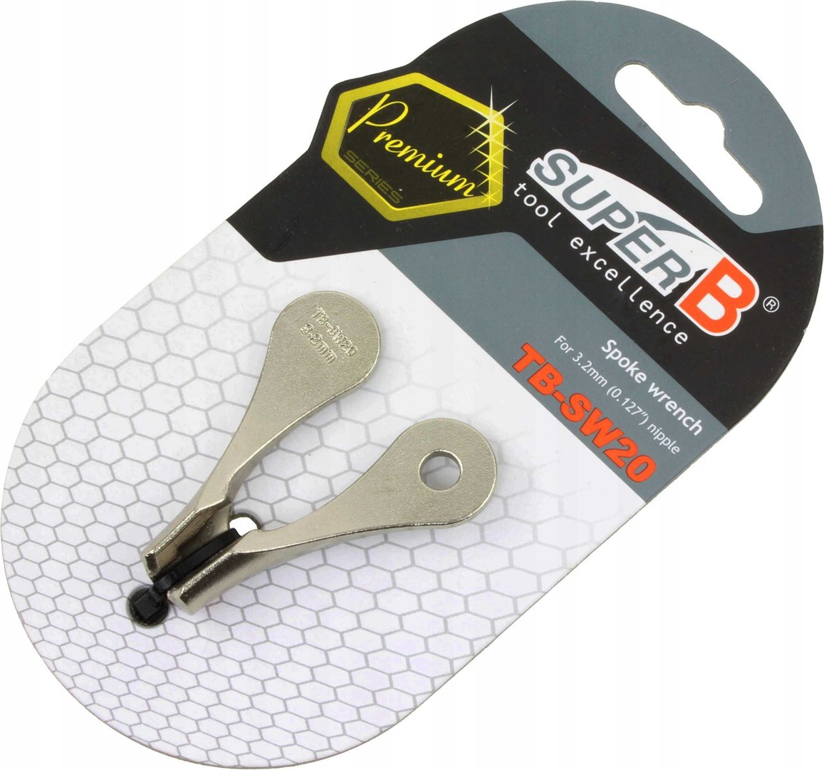 Spoke wrench Super-B TB-SW20 3,2mm butterfly centering wheels Manufacturer code TBSW20