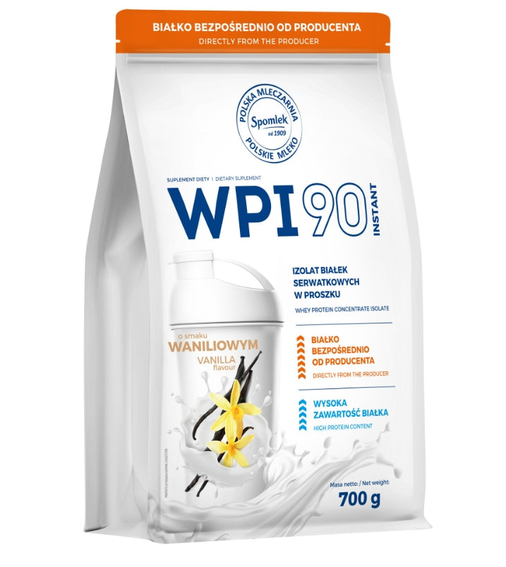 Spomlek WPI 90 Instant 700g Vanilla Isolate Protein Weight Protein Conditioner WPI