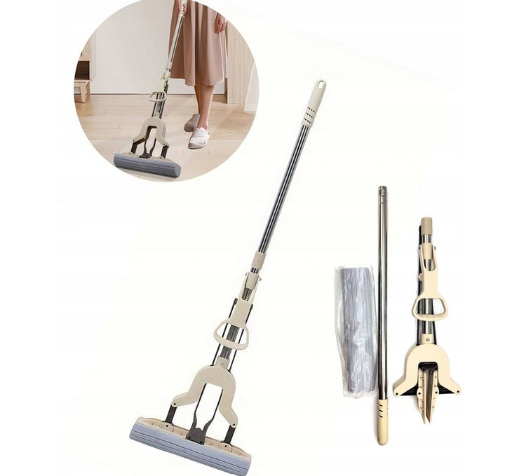 Sponge Mop Squeezed For Tiles Panels Automatic
