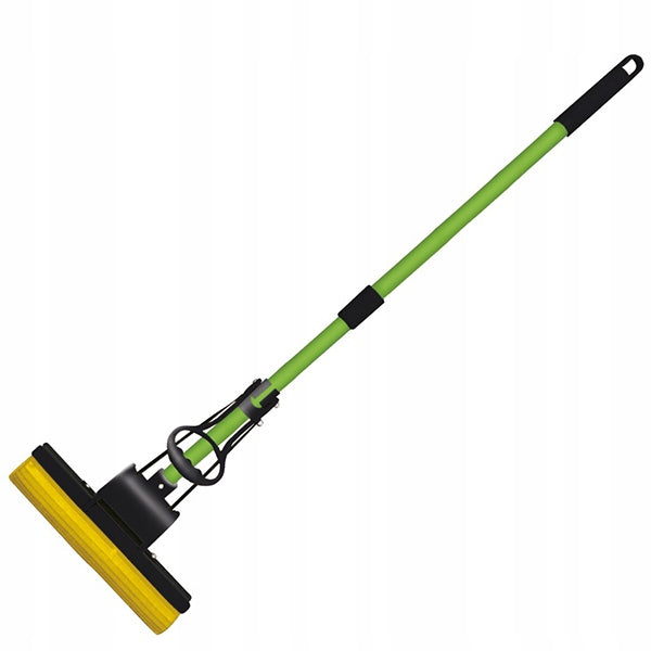 Sponge Mop with Squeezer Super Absorbent Telescopic Stick Durable Azur York