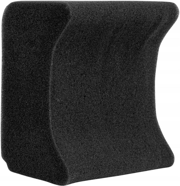 Sponge applicator for tyres with profile