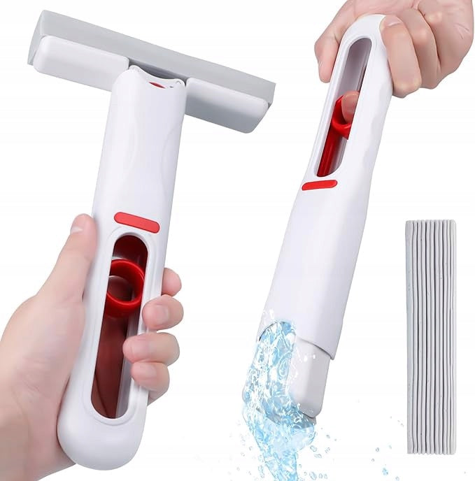 Sponge mop small portable brush with squeezer