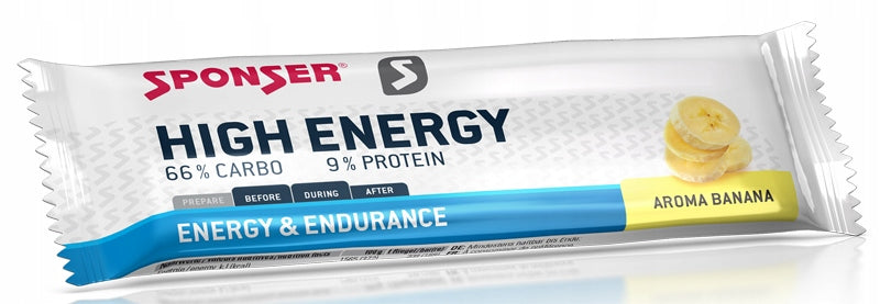 Sponser High Energy bar 45g banana Manufacturer code 80-445
