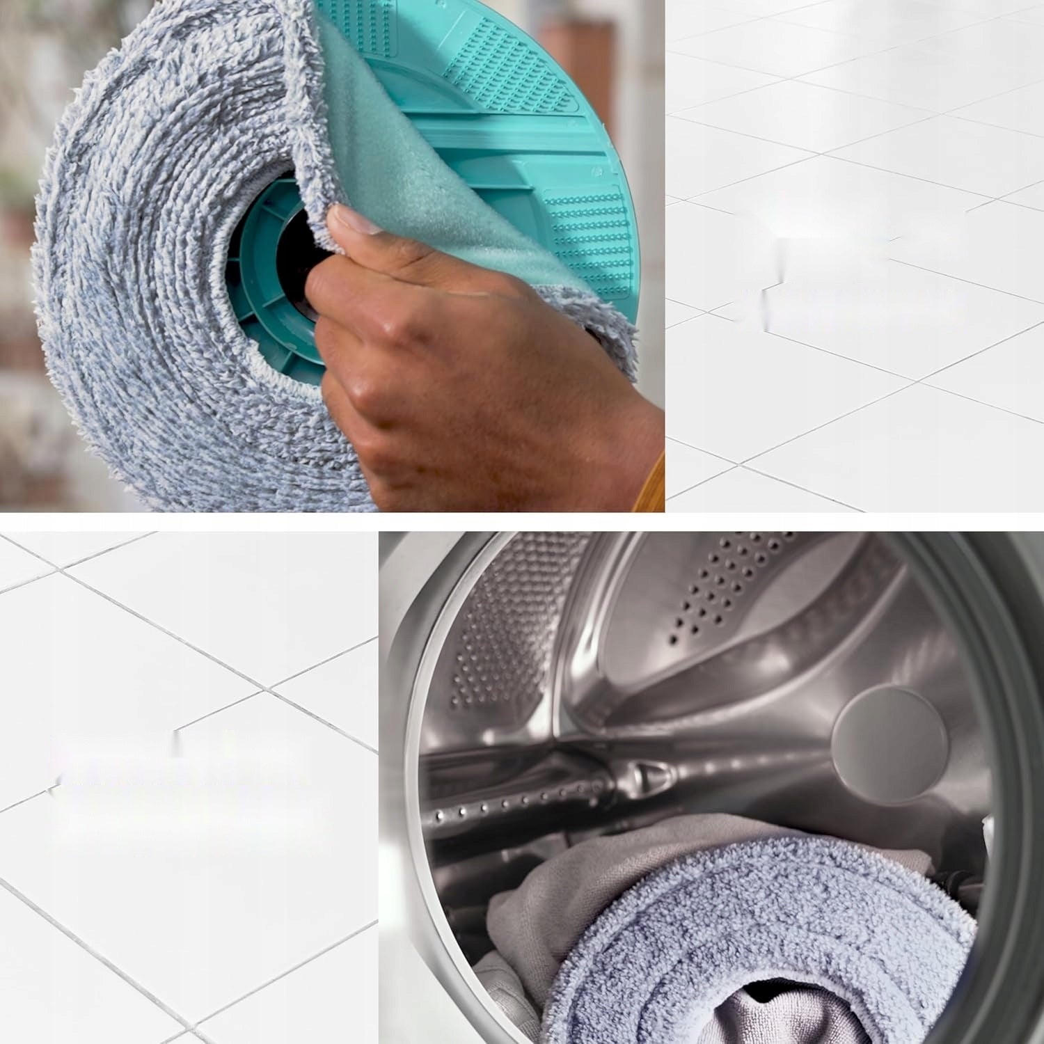 Spontex Aqua Revolution System X'tra rotary mop with bucket set + cartridge Brand Spontex