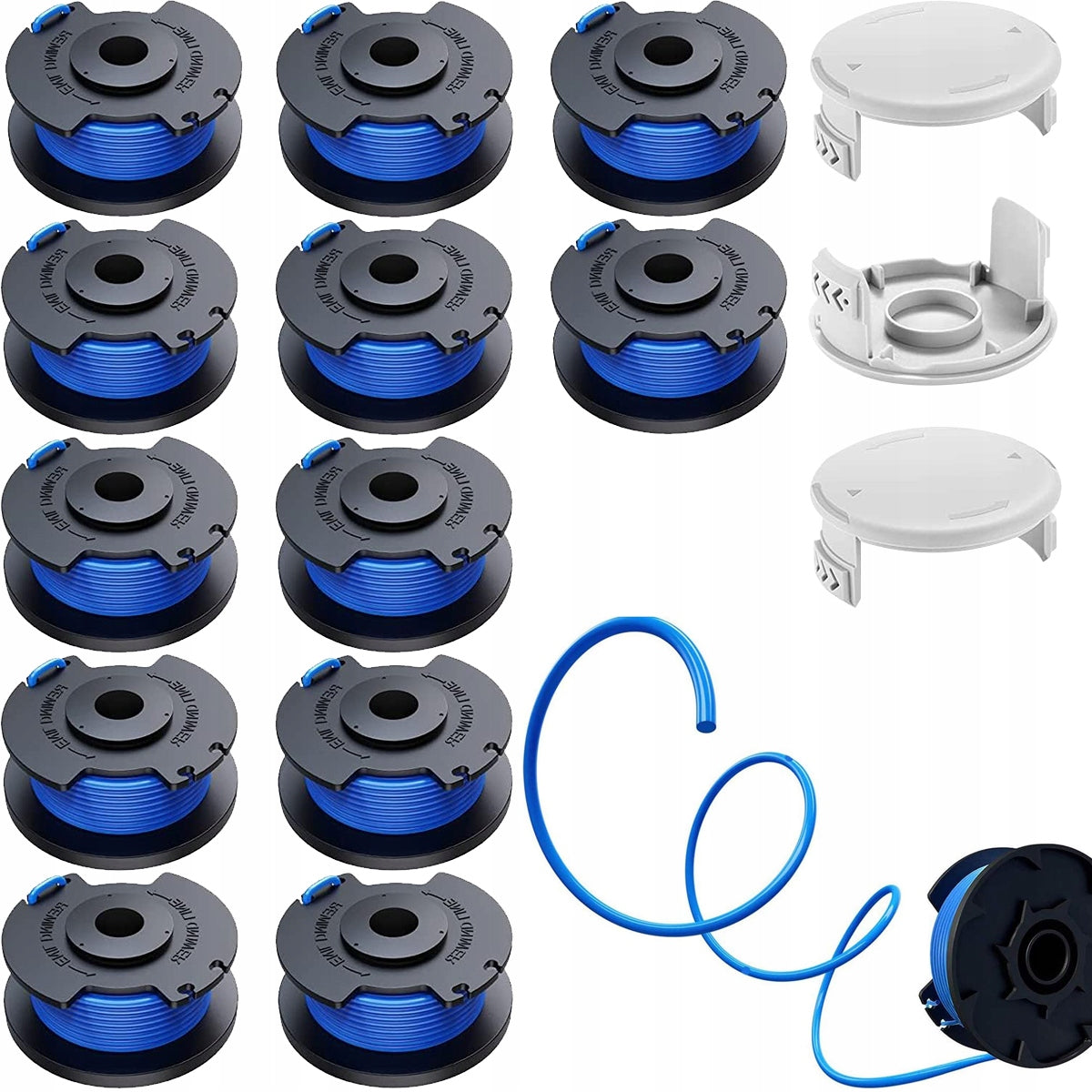 Spool with 1,65mm line for trimmer for Ryobi - 12 pieces