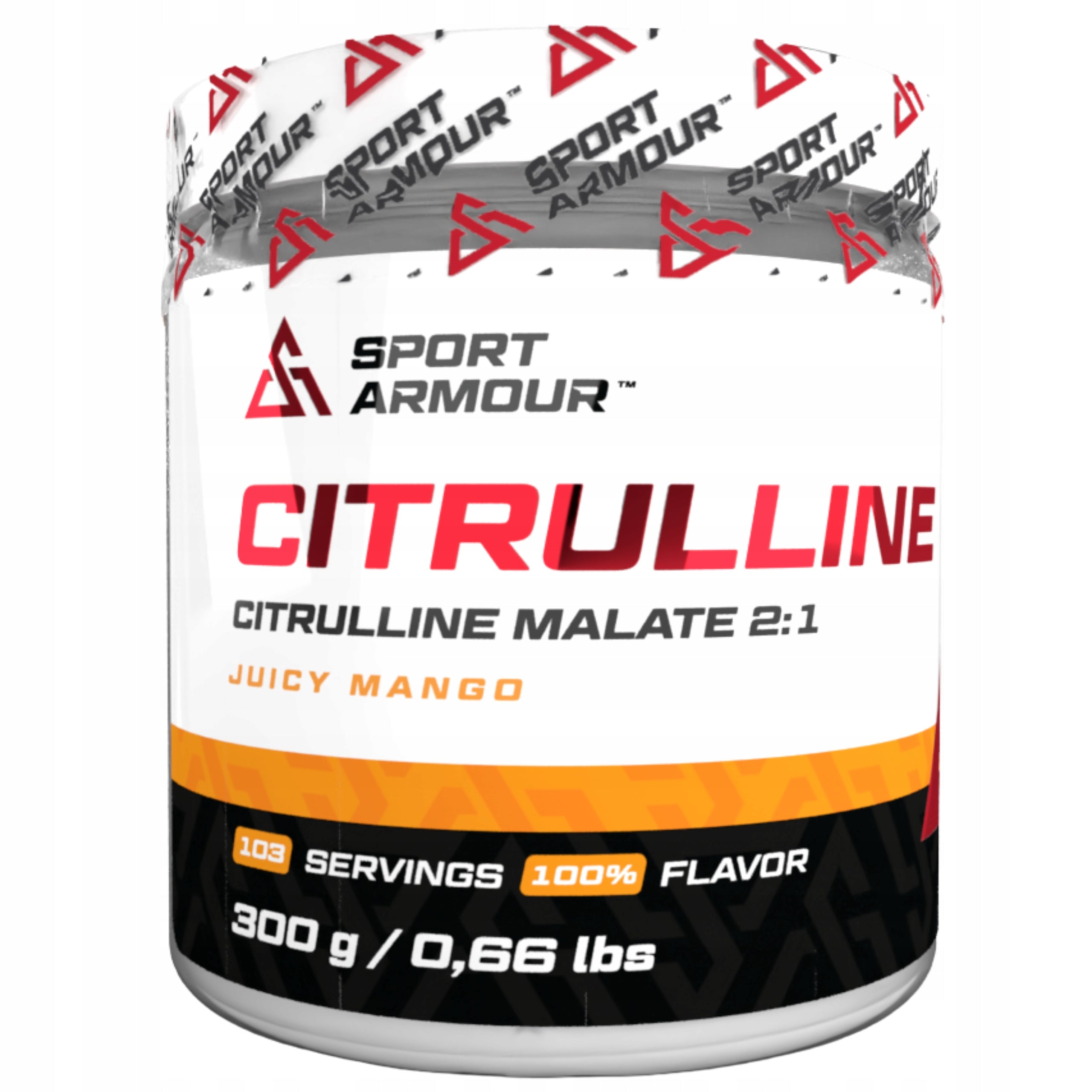 Sport Armour CITRULLINE 300g Citrulline Pre-workout Mango Packaging status original