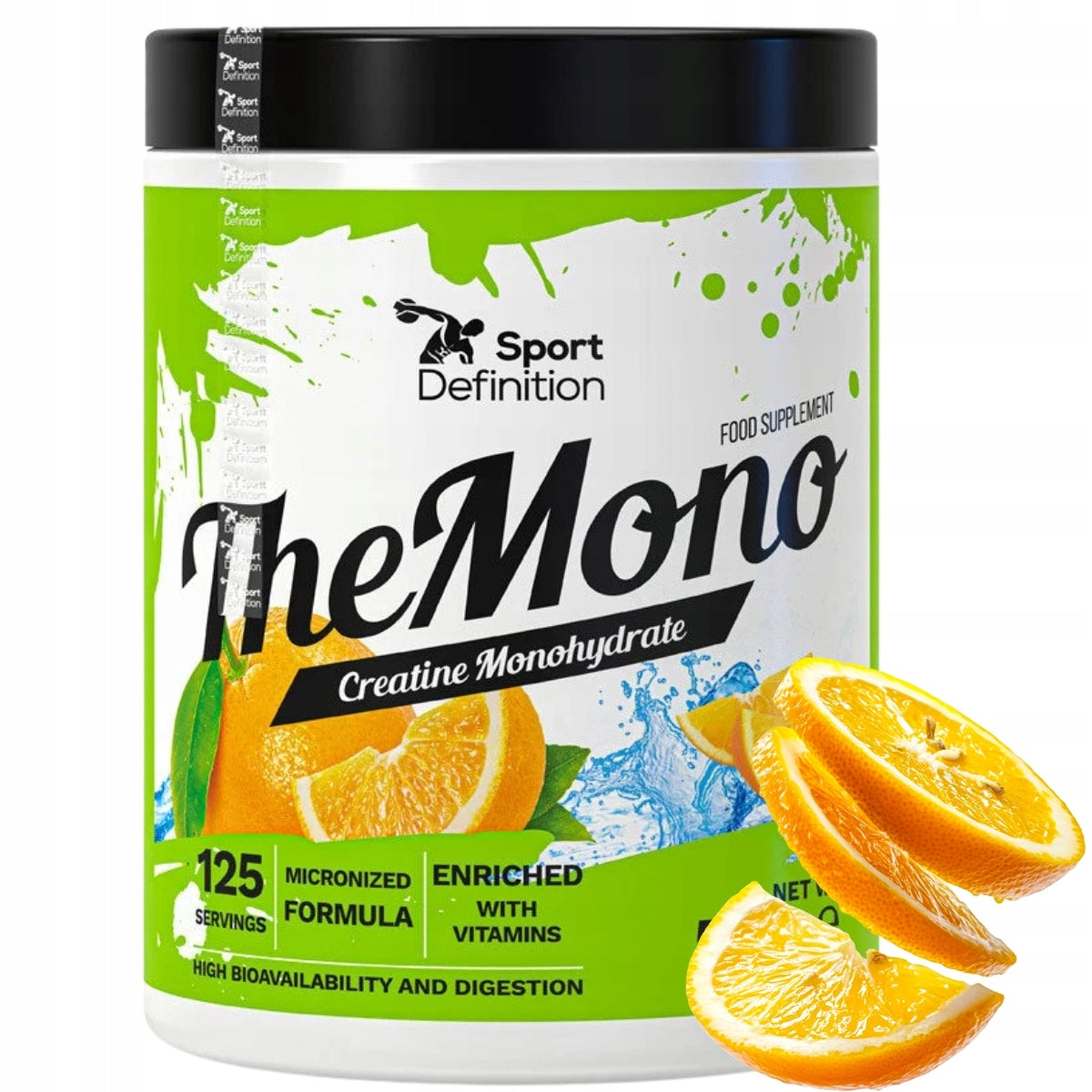 Sport Definition The Mono 500 g creatine monohydrate | Orange