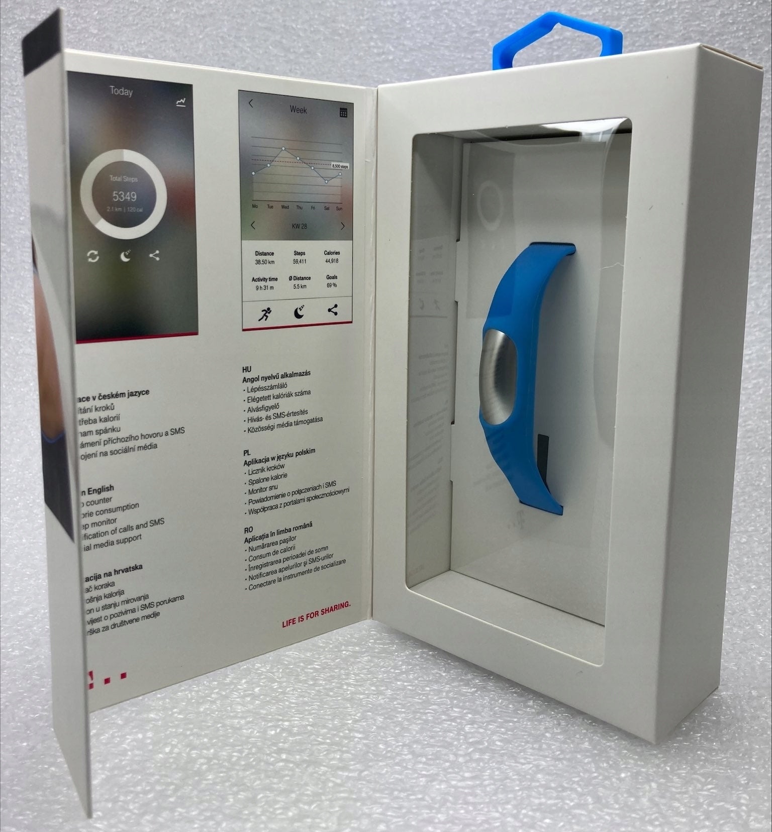 SportBand SPORTS BAND FITNESS TRACKER Kind smartband