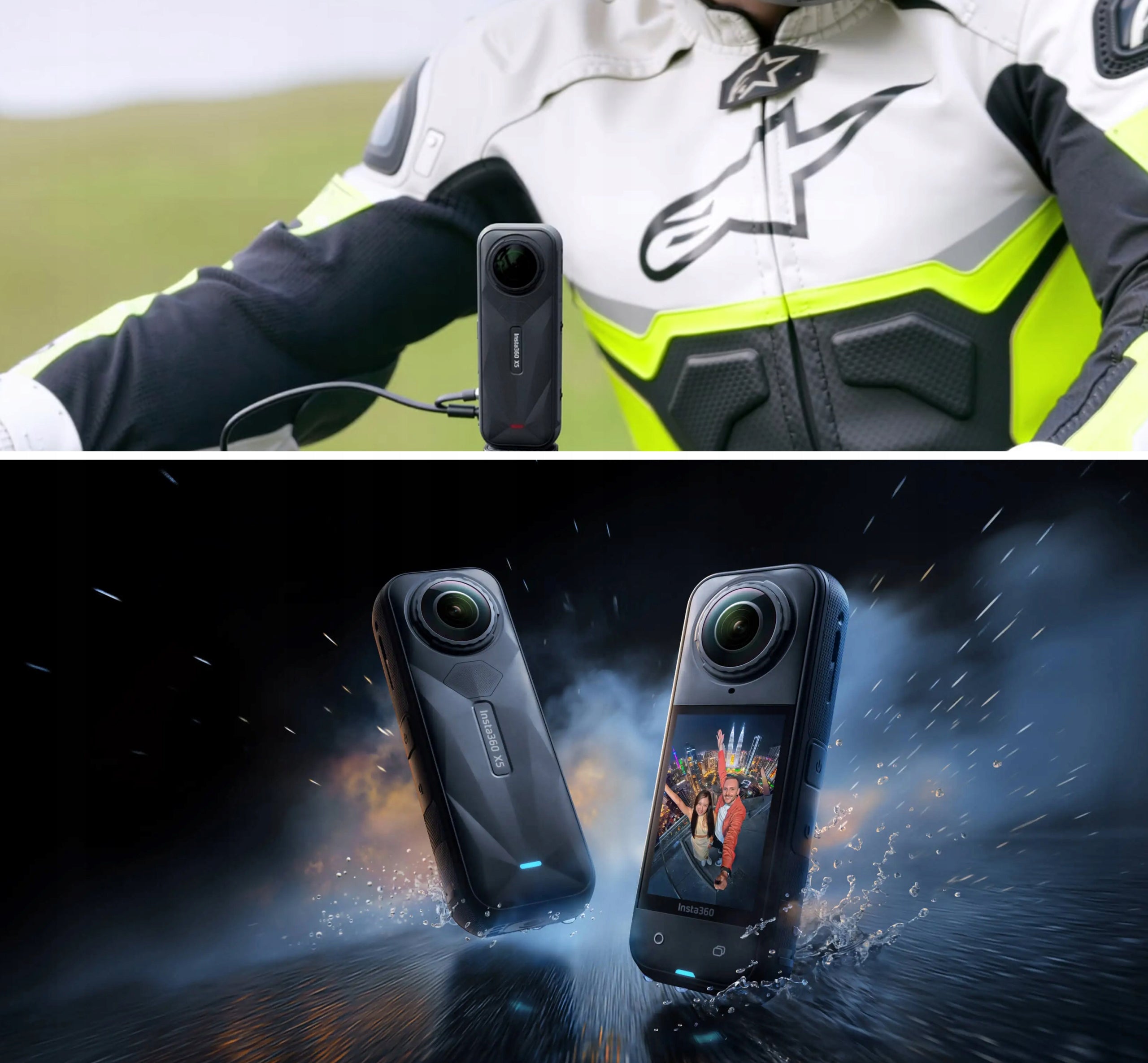 Sportovní kamera Insta360 X5 Motorcycle Bundle 4K UHD Model X5 Motorcycle Bundle